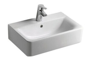 Valamu CONNECT CUBE 550 × 380 mm, valge, Ideal Standard