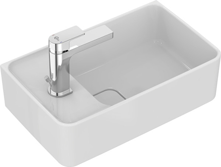 Valamu STRADA II 450 × 270 mm, vasak, valge, Ideal Standard