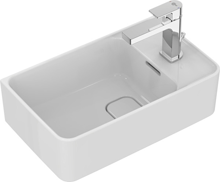Valamu STRADA II 450 × 270 mm, parem, valge, Ideal Standard