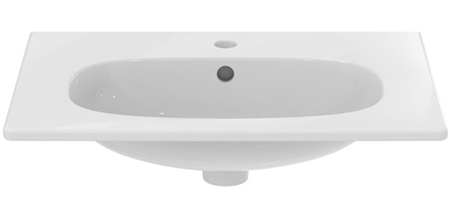 Valamu TESI 625 × 450 × 165 mm, valge, Ideal Standard