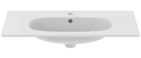 Valamu TESI 825 × 450 × 165 mm, valge, Ideal Standard