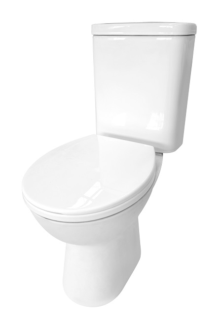 WC-kompakt LIDE Tornado, tahavooluga, aeglaselt sulguva istelauaga