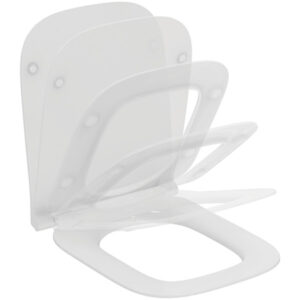 WC-istelaud aeglaselt sulguv I.LIFE B-THIN, valge, Ideal Standard