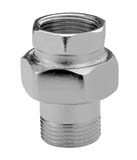 Koonusliitmik VK-SK 3/4" × Ø3/4" Messing -Nikel
