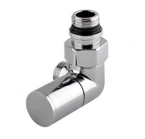 Käterätikuivati nurkühendus käsitsi 1/2" × 1/2", parem, kroom