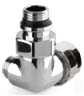 Käterätikuivati nurkühendus termostaadiga 1/2" × 1/2", vasak, kroom