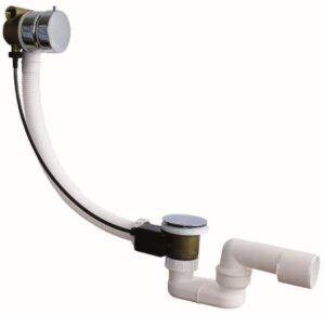 Vannisifoon ülevoolust täidetav 700 mm 40/50 mm Kroomitud messing