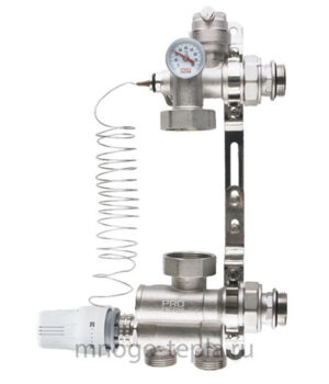 Põrandakütte pumbakinnituse komplekt 1"