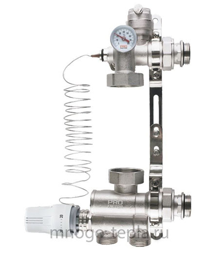 Põrandakütte pumbakinnituse komplekt 1"