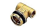 Kollektori kolmik 1" × 1/2" – 1/2"