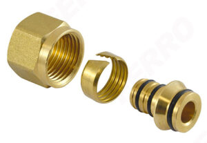 Eurokoonus 1/2" × 16, 2 tk