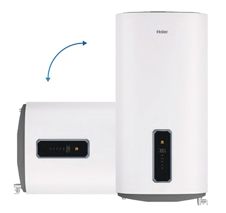 Elektriboiler 80 l, 3 kW, vertikaalne või horisontaalne, Haier