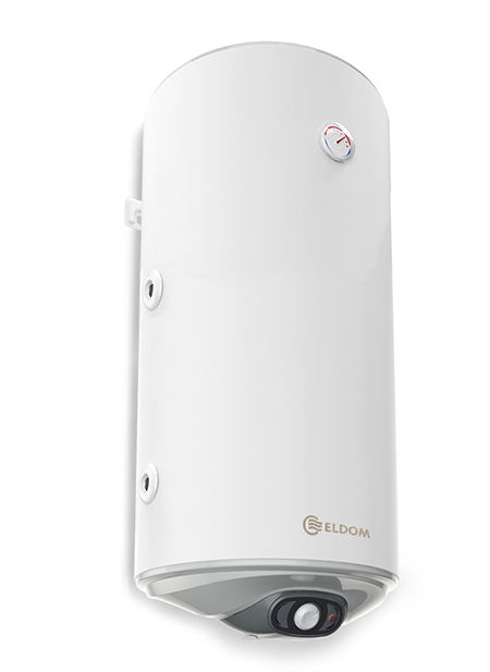 Kahesüsteemne boiler 80 l, 2 kW, seinale, vertikaalne, parem, Eldom