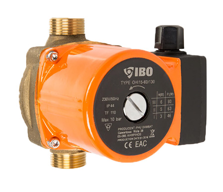 Tsirkulatsioonipump OHI 25-60-130, messing, IBO
