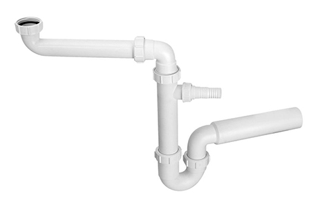Sifoon köögivalamule 1 1/2" SK × Ø50 ruumisäästlik McAlpine