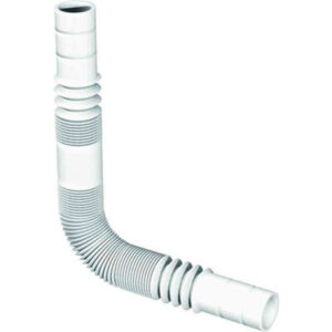 Gofreeritud ülevoolutoru Ø25 × 180–570 mm