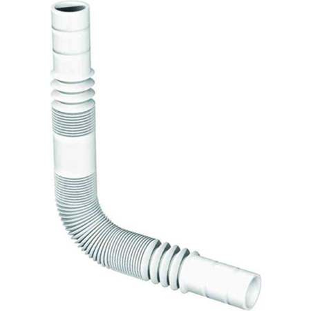 Gofreeritud ülevoolutoru Ø25 × 180–570 mm