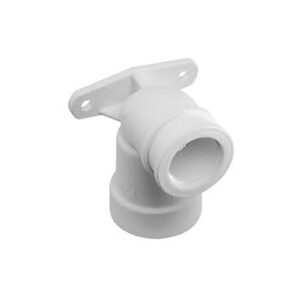 Põlv kanalisatsiooniliidesele 3/4"SKx32 mm, Plast-Valge