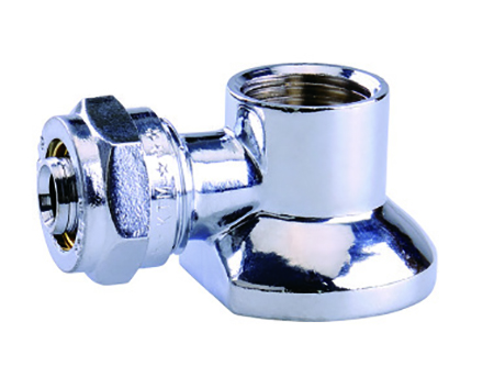 Kraanipõlv keeratav 16 × 3/4" VK, kroom
