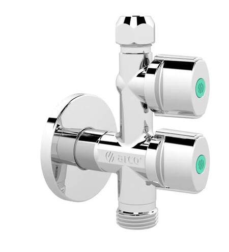 Nurkventiil 1/2" VK – 3/4" – 3/8" ARCO