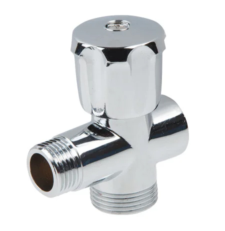 Kraan, 3-suunaline 1/2 × 3/4