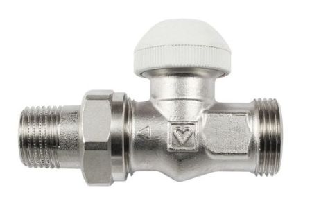 Radiaatoriventiil 1/2" × 3/4" VK, M28, Kvs 1,1, HERZ