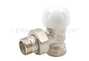 Radiaatori nurkventiil 1/2", M30 × 1,5, Kvs 2,3, Tiemme