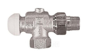 Radiaatori nurkventiil 1/2", horisontaalne, M28 × 1,5, Kvs 0,6, HERZ