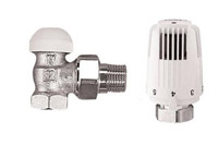 Radiaatori ventiilide komplekt 1/2", nurk, Kvs 1,1, HERZ