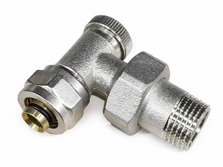Radiaatori sulgventiil 1/2" × 16, nurk