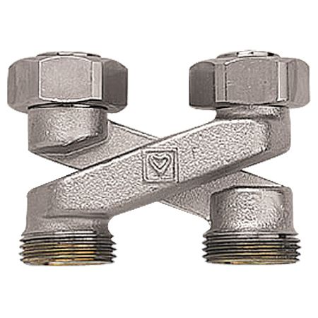 Radiaatori X-ventiil 3/4" × 1/2", HERZ