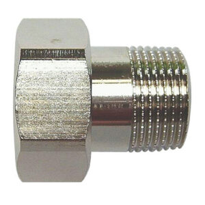Liitmik mutriga 1/2" VK × 3/4" SK, tihendiga