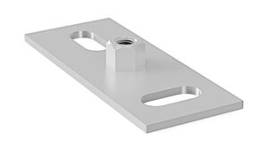 Klambriplaat roostevaba M10 100 × 40 mm