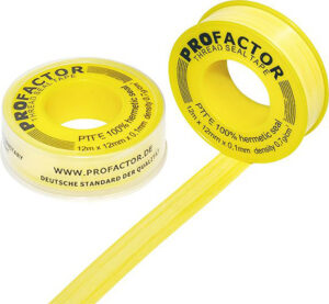 Keermeteip 12m x 12 mm x 0.1 mm 0, 7g/cm3 kollane