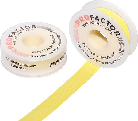 Gaasi keermeteip 15m x 19 mm x 0.25 mm 0, 3g/cm3