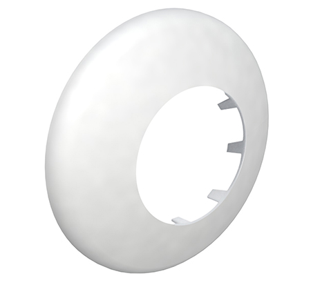 Rosett valge d=40 mm, h=10xØ80
