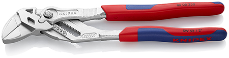 Veepumbatangid 250 mm, mitmekomponentsete käepidemetega, Knipex