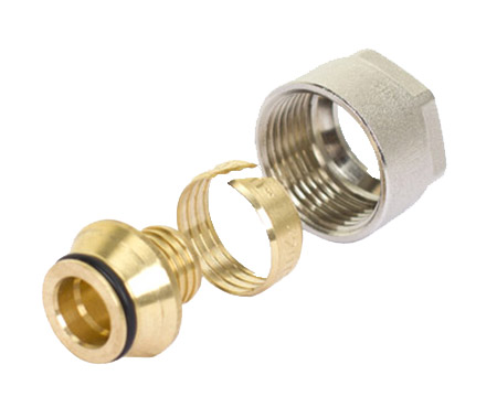 Eurokoonus 3/4" × 16 × 2,0 põrandakütte torule